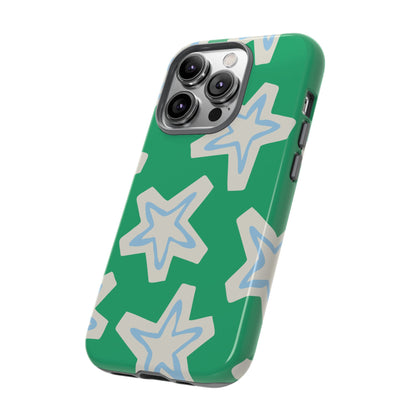 Retro Star Pattern Phone Case | Tough Cases, Colorful Cover for Phones, Phone Accessories, Gift for Her, Trendy Cases