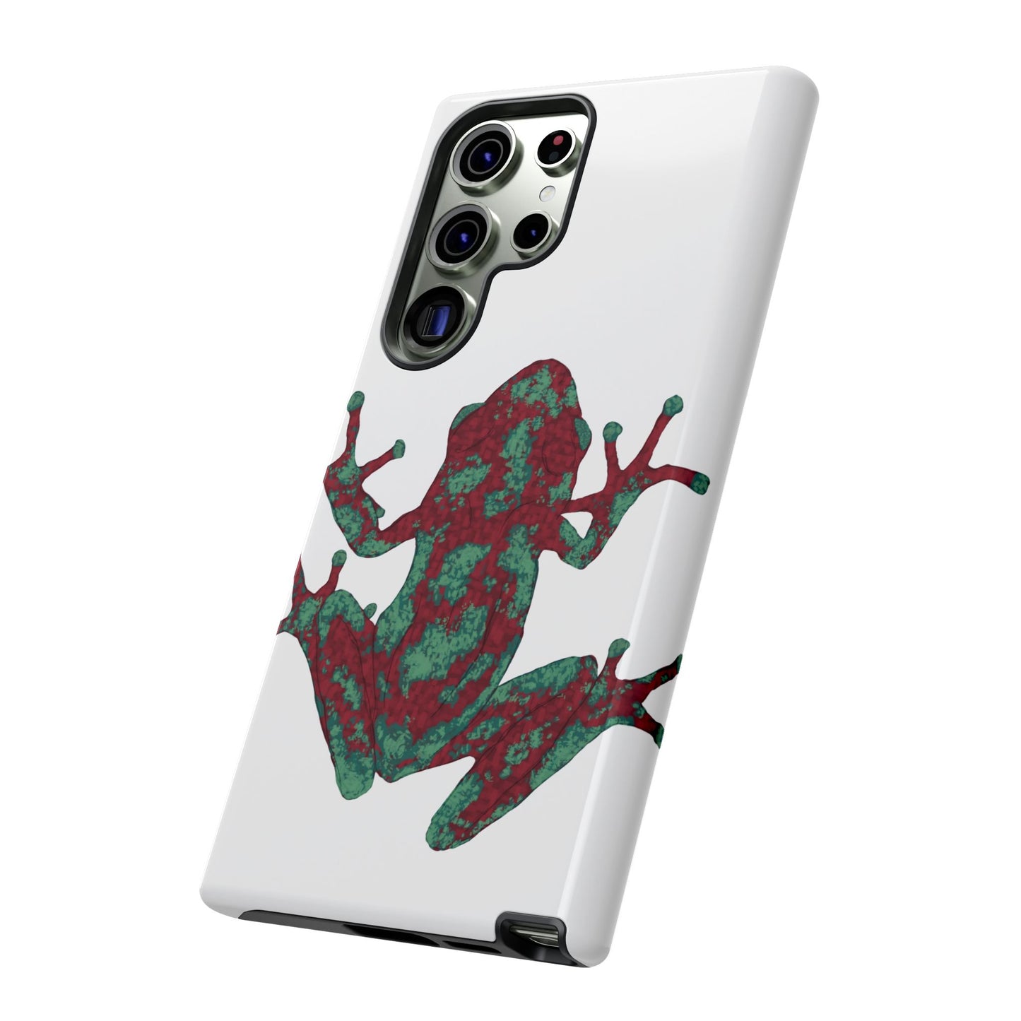 Frog Phone Case, Tough Cases, Eco-Friendly Phone Accessories, Unique Gifts for Nature Lovers, Cute Frog Design