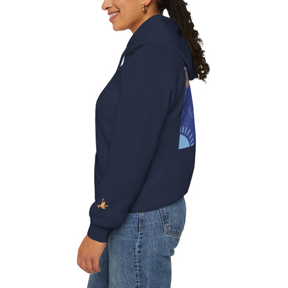 Unisex Heavy Blend™ Hooded Sweatshirt - Cozy Everyday Comfort, Perfect Gift for Nature Lovers and Art Enthusiasts