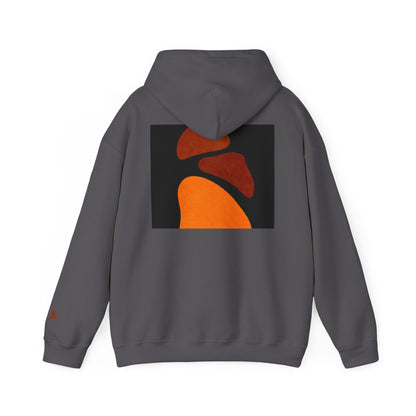 Artistic Unisex Hooded Sweatshirt - Cozy Streetwear, Casual Outfit, Perfect Gift, Fall Fashion, Graphic Hoodie