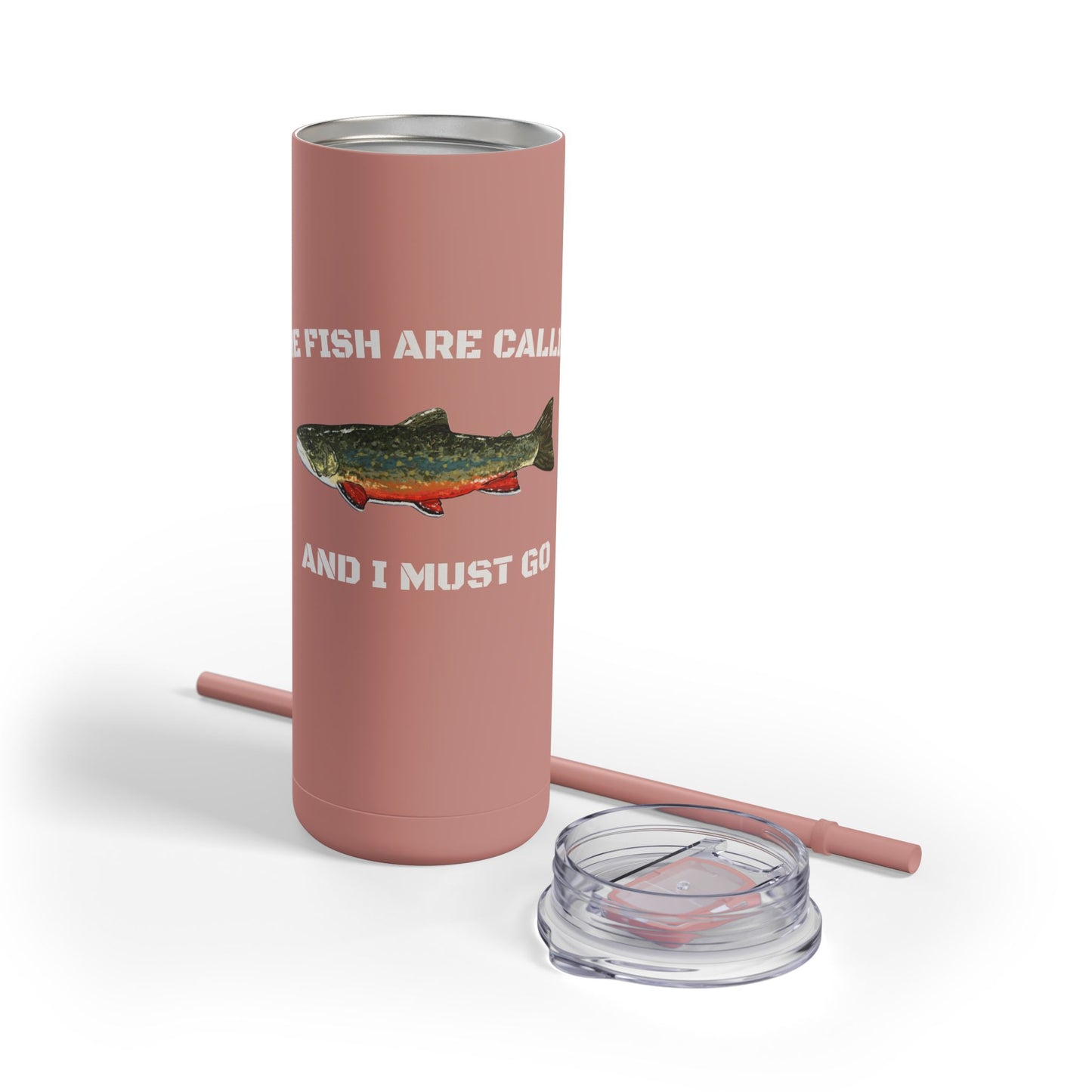 Fishing Lover's 20oz Tumbler - Perfect for Outdoors, Travel, Gifts, Father's Day, Camping, and More!