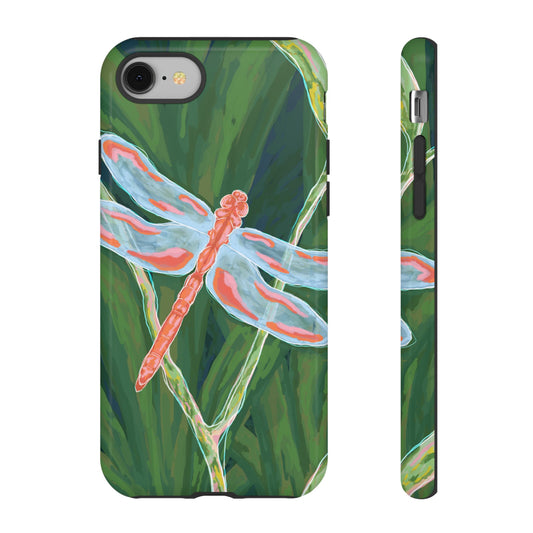 Dragonfly Phone Case, Tough Cases for Nature Lovers, Unique Phone Cover, Eco-Friendly Gift, Colorful Protection