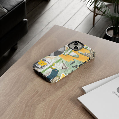 Artistic Phone Case, Unique Cell Phone Cover, Trendy Gifts for Music Lovers, Eco-Friendly Phone Accessory, Stylish Tech Gifts, Cool Cases, Unique Phone Cases