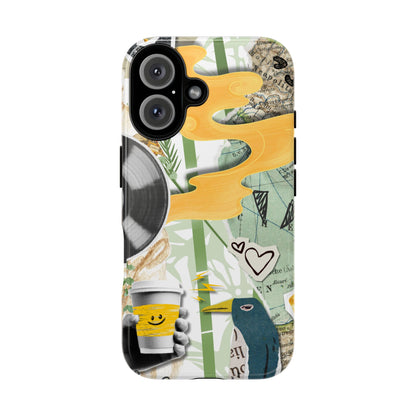 Artistic Phone Case, Unique Cell Phone Cover, Trendy Gifts for Music Lovers, Eco-Friendly Phone Accessory, Stylish Tech Gifts, Cool Cases, Unique Phone Cases
