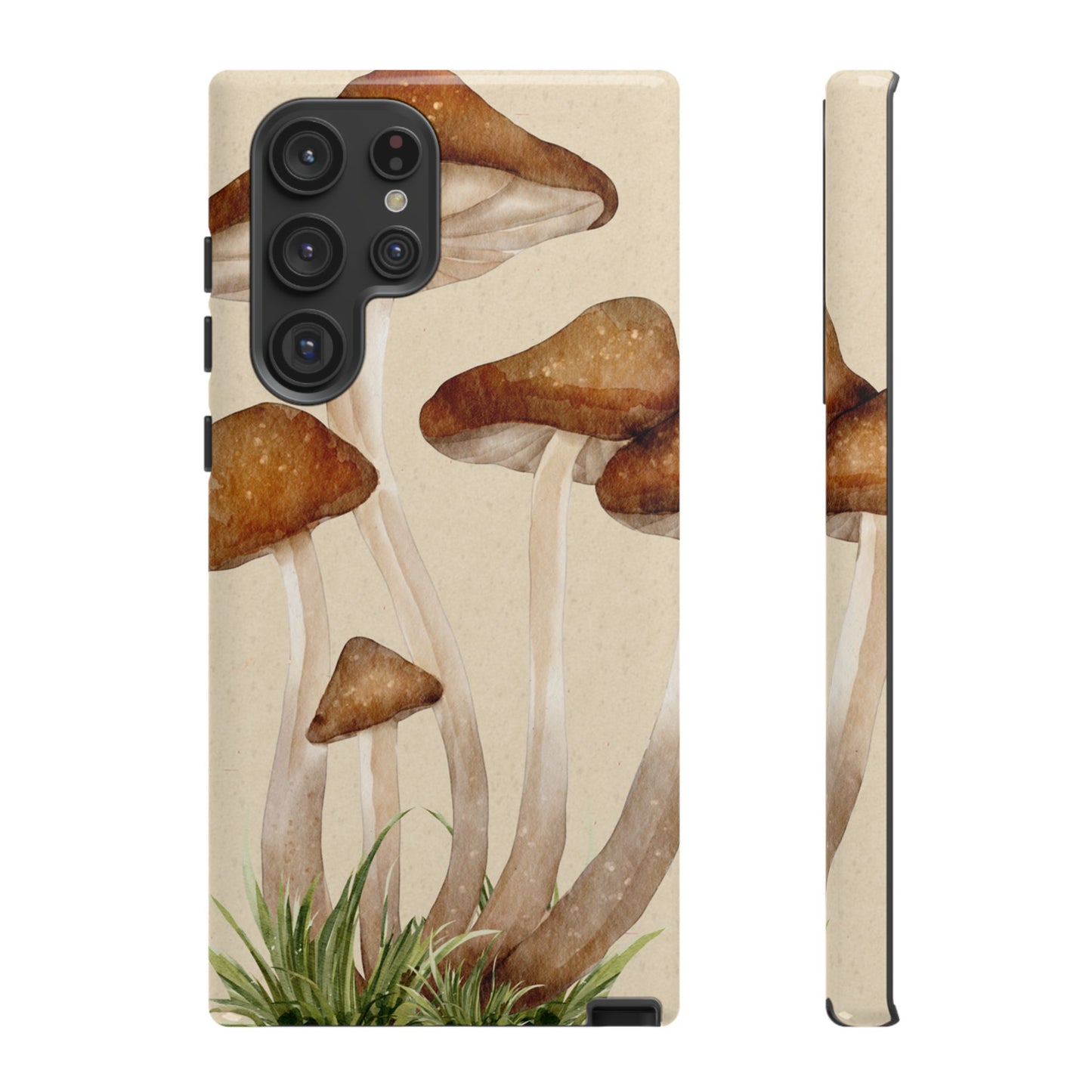 Mushroom Phone Case - Nature Lover, Eco-Friendly Gift, Cute Cell Phone Cover, Aesthetic Tech Accessory, Unique Fall Decor, Artsy Phone Cases, Cute, Gift for Her, Nature-inspired Designs, Durable Cases