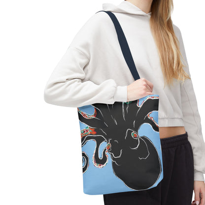 Octopus Tote Bag, Ocean Lover Gift, Reusable Shopping Bag, Beach Accessory, Eco-Friendly Bag, Grocery Tote