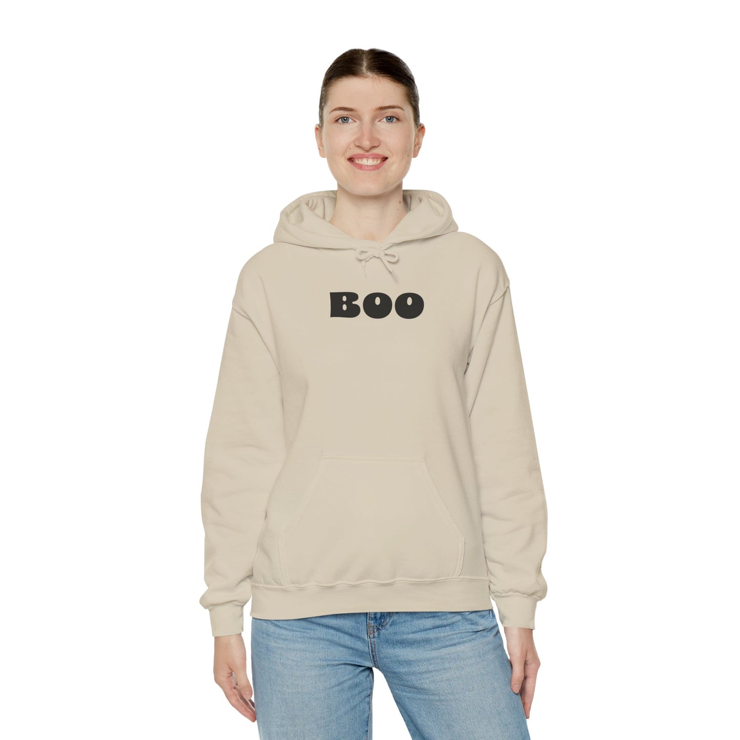 Painted Ghosts Pullover | Halloween Ghost Hoodie, Unisex Boo Sweatshirt, Spooky Gift for Fall, Cozy Halloween Apparel, Ghost Lover Hoodie, Perfect for Spooky Season
