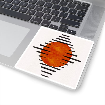 Bohemian Kiss-Cut Stickers, Vibrant Decor, Laptop Decals, Art Stickers, Everyday Use, Gifts for Friends