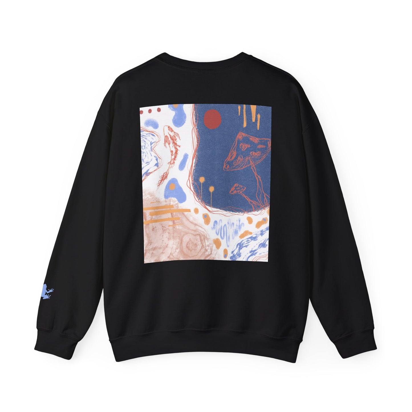 Artistic Unisex Crewneck Sweatshirt - Cozy Comfort, Colorful Designs, Gifts for Art Lovers, Relaxing Vibes, Everyday Wear, Unique Style