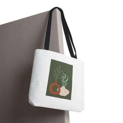 Stylish AOP Tote Bag, Eco-Friendly Shopping Bag, Reusable Carryall, Art Print Handbag, Gift for Her