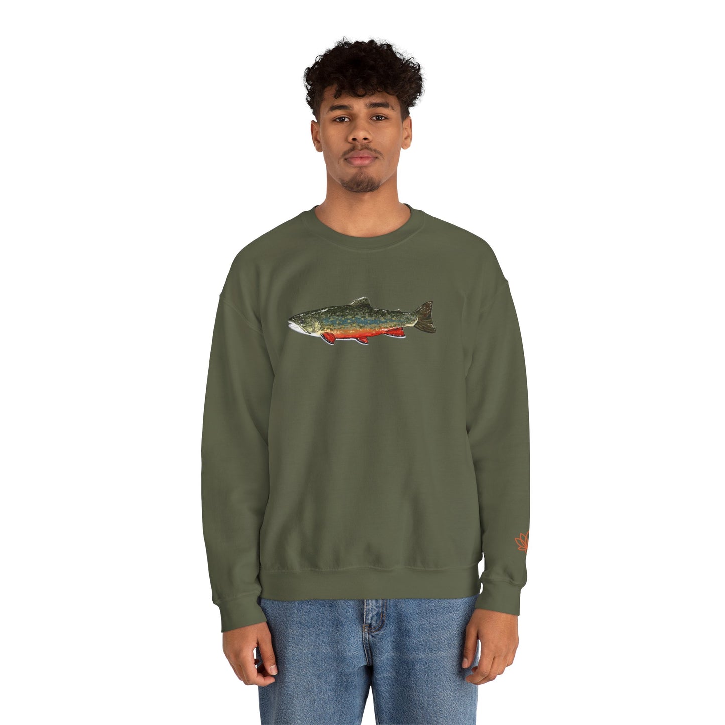 Fishing Vibes Crewneck Sweatshirt | Perfect for Outdoor Lovers, Fishing Gifts, Casual Wear, Eco-Friendly Apparel