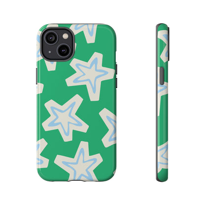 Retro Star Pattern Phone Case | Tough Cases, Colorful Cover for Phones, Phone Accessories, Gift for Her, Trendy Cases