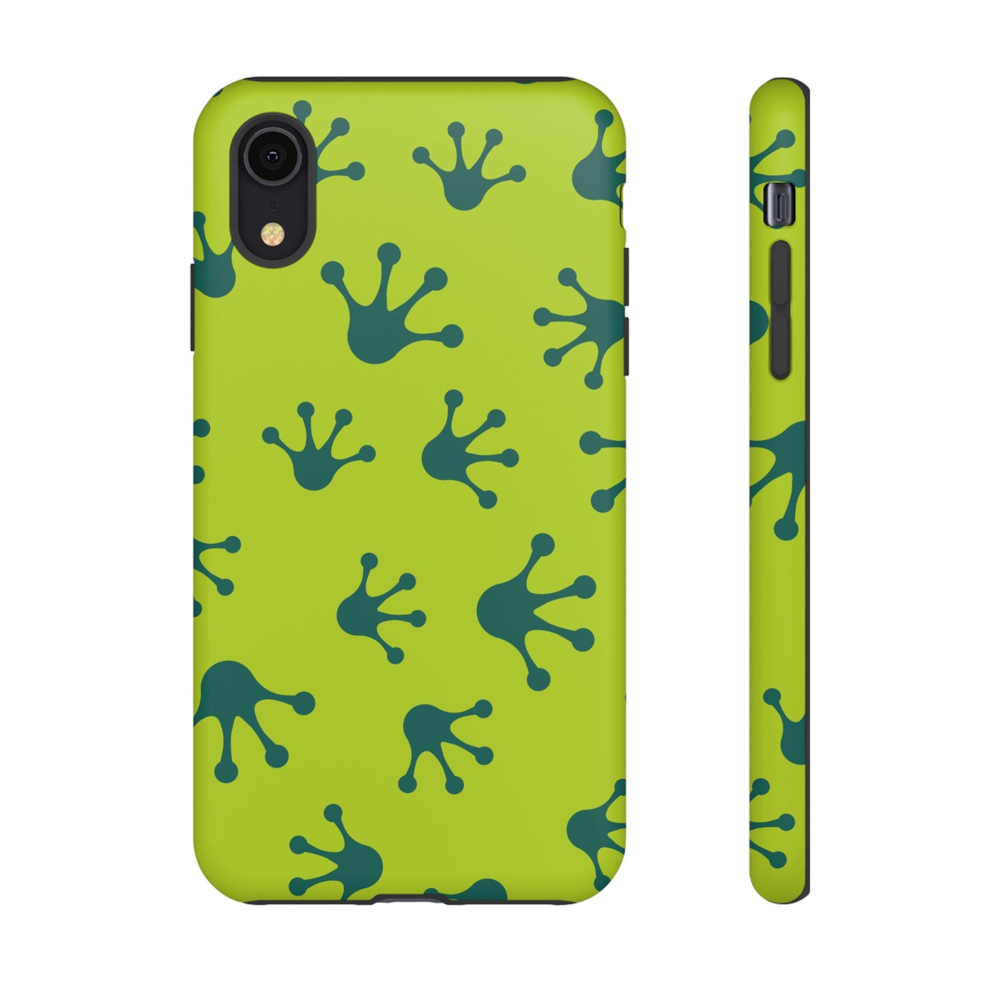Frog Pattern Phone Case, Fun and Colorful Phone Cover, Durable Phone Protection, Gifts for Nature Lovers, Unique Accessory