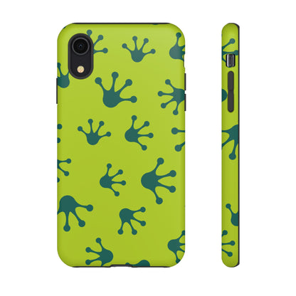 Frog Pattern Phone Case, Fun and Colorful Phone Cover, Durable Phone Protection, Gifts for Nature Lovers, Unique Accessory
