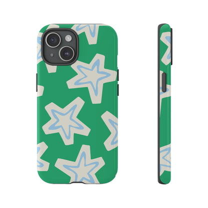Retro Star Pattern Phone Case | Tough Cases, Colorful Cover for Phones, Phone Accessories, Gift for Her, Trendy Cases