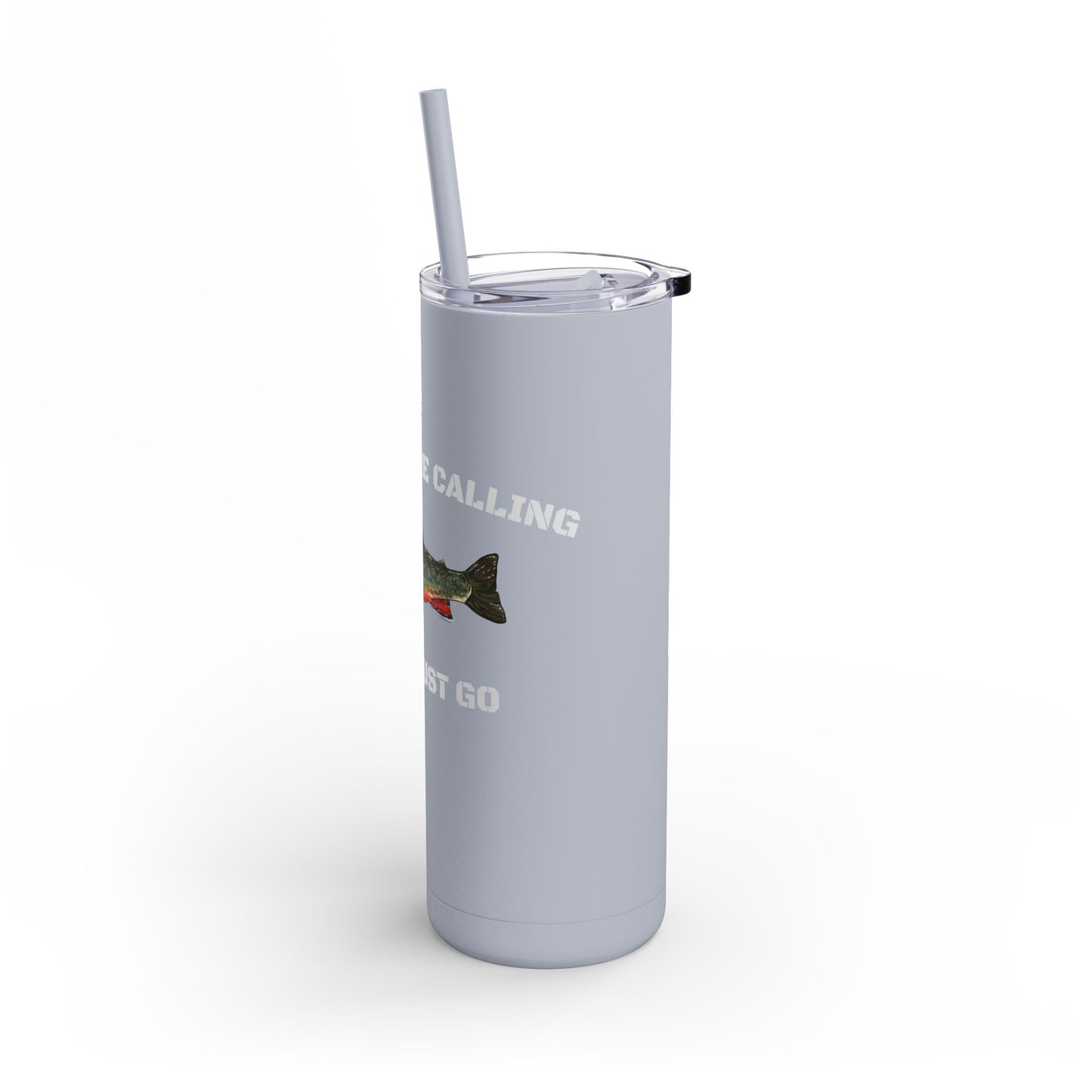 Fishing Lover's 20oz Tumbler - Perfect for Outdoors, Travel, Gifts, Father's Day, Camping, and More!