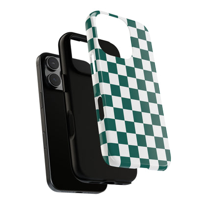 Stylish Checkered Phone Case, Protective Cover, Unique Gift, Trendy Accessory, Customizable Design, Ideal for All Ages