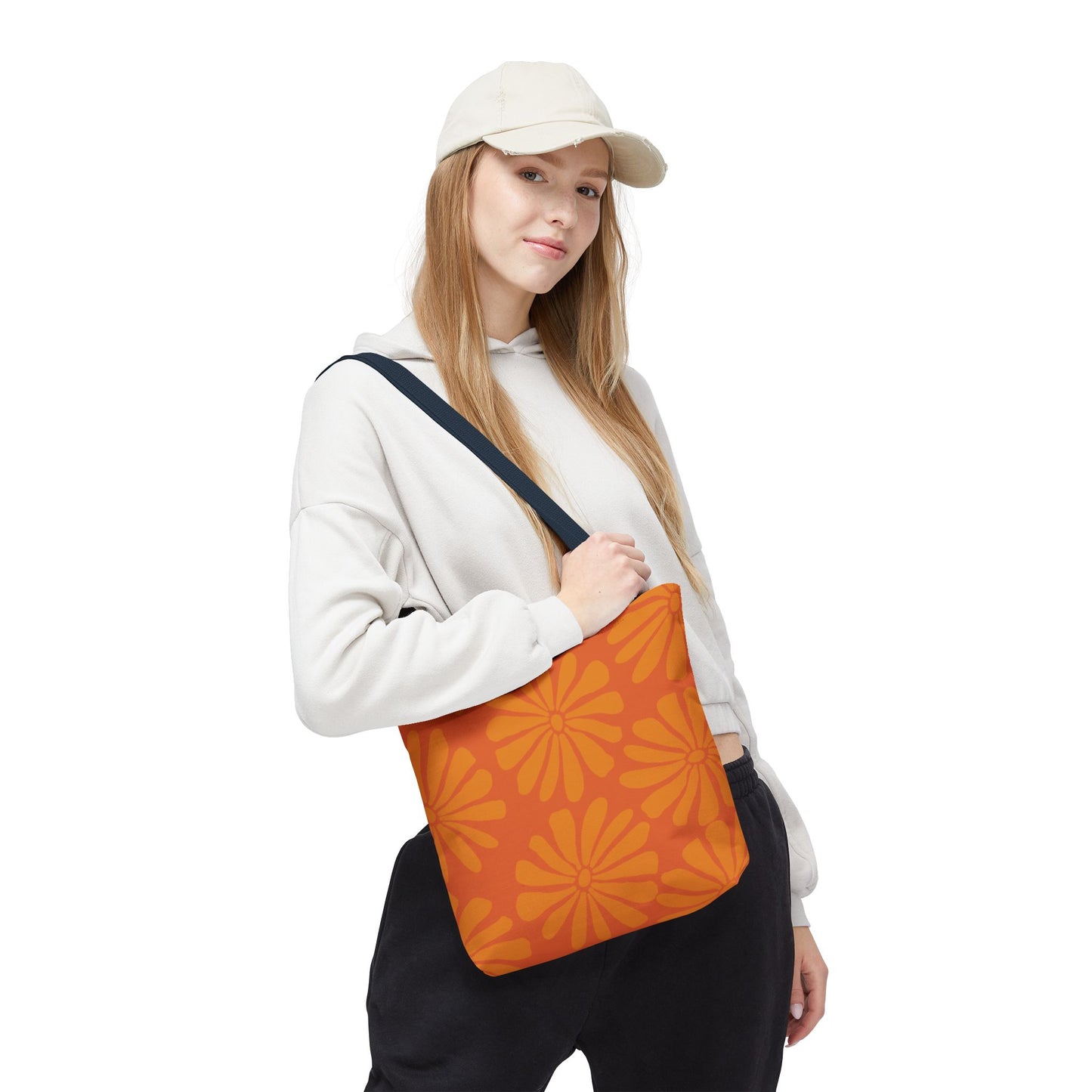 Vibrant Floral Tote Bag - Fun, Stylish, Versatile for Everyday Use, Beach, Shopping, Gifts, Travel