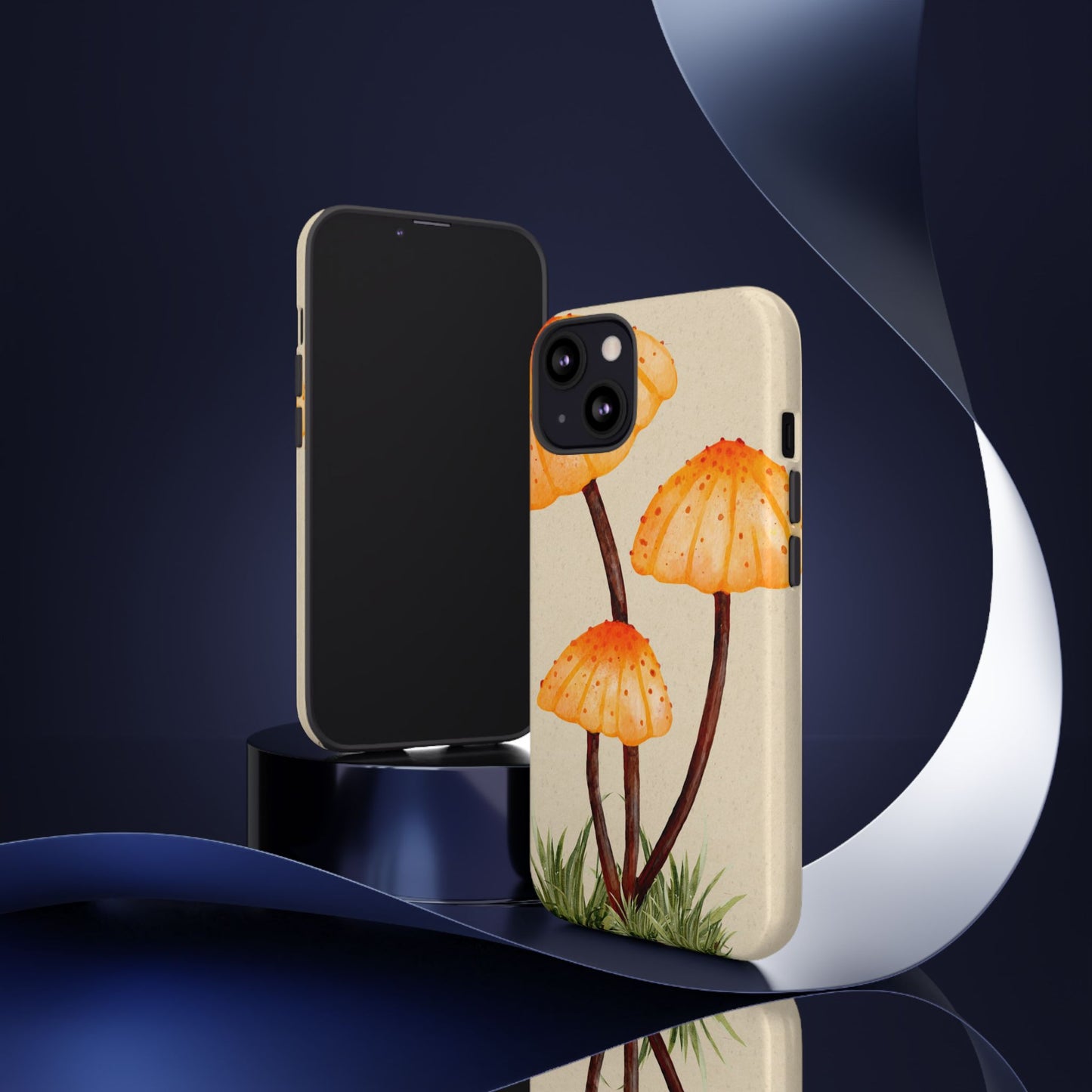 Mushroom Phone Case, Tough Cases for Nature Lovers, Unique Phone Covers, Gifts for Eco Enthusiasts, Fun Protective Cases