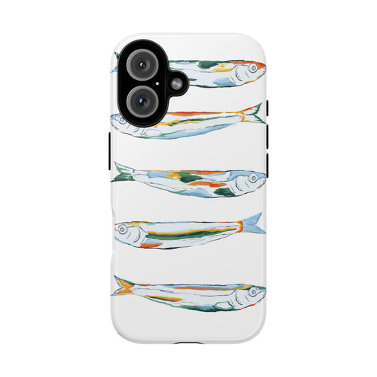 Tough Cases – Artistic Fish Design Phone Case, Unique Gift for Aquatic Lovers, Perfect for Birthdays, Holidays, and Everyday Use, Quirky Cases, Fun Phone Cases