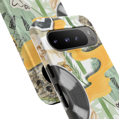 Artistic Phone Case, Unique Cell Phone Cover, Trendy Gifts for Music Lovers, Eco-Friendly Phone Accessory, Stylish Tech Gifts, Cool Cases, Unique Phone Cases