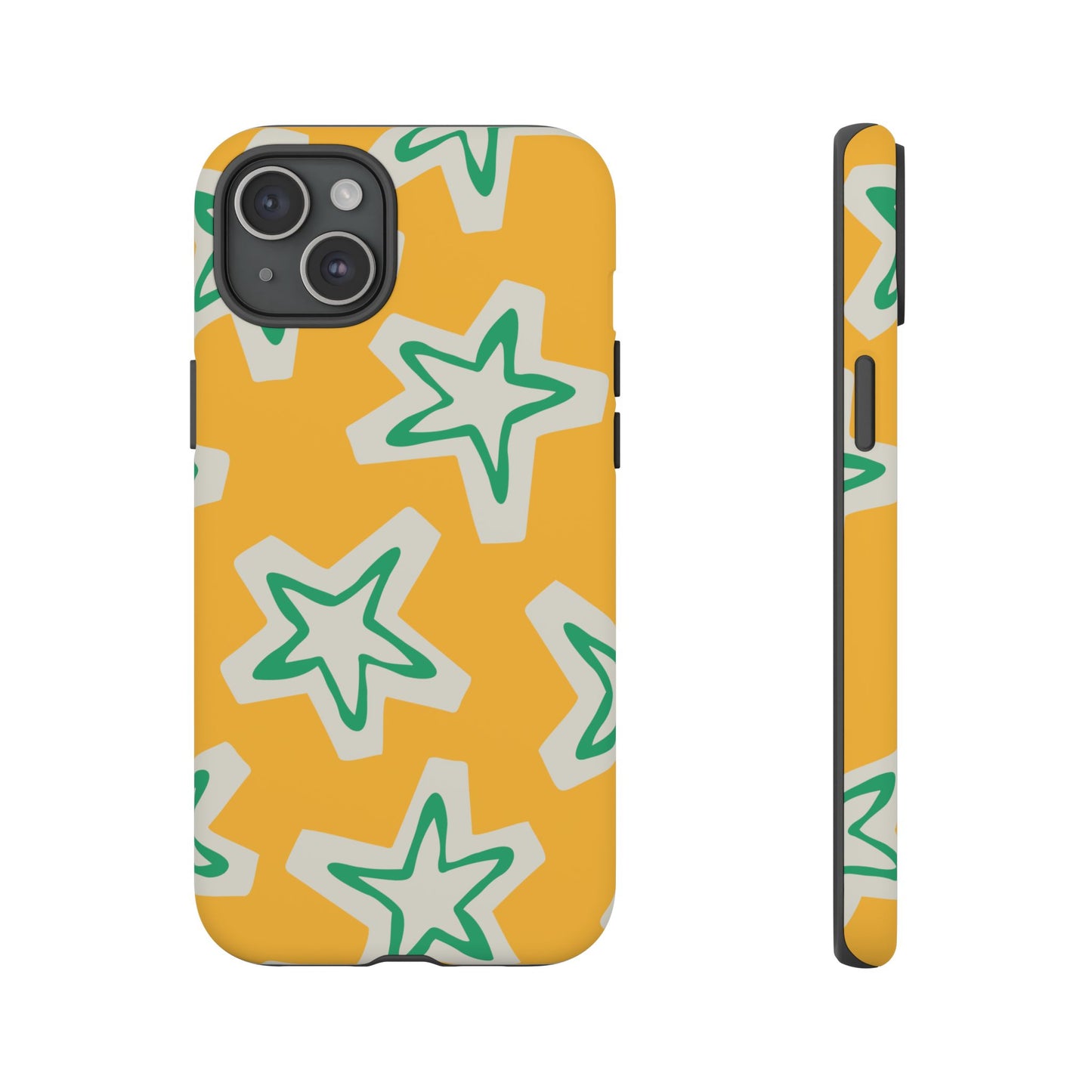Retro Star Pattern Phone Case | Tough Cases, Colorful Cover for Phones, Phone Accessories, Gift for Her, Trendy Cases