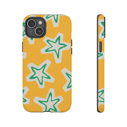 Retro Star Pattern Phone Case | Tough Cases, Colorful Cover for Phones, Phone Accessories, Gift for Her, Trendy Cases