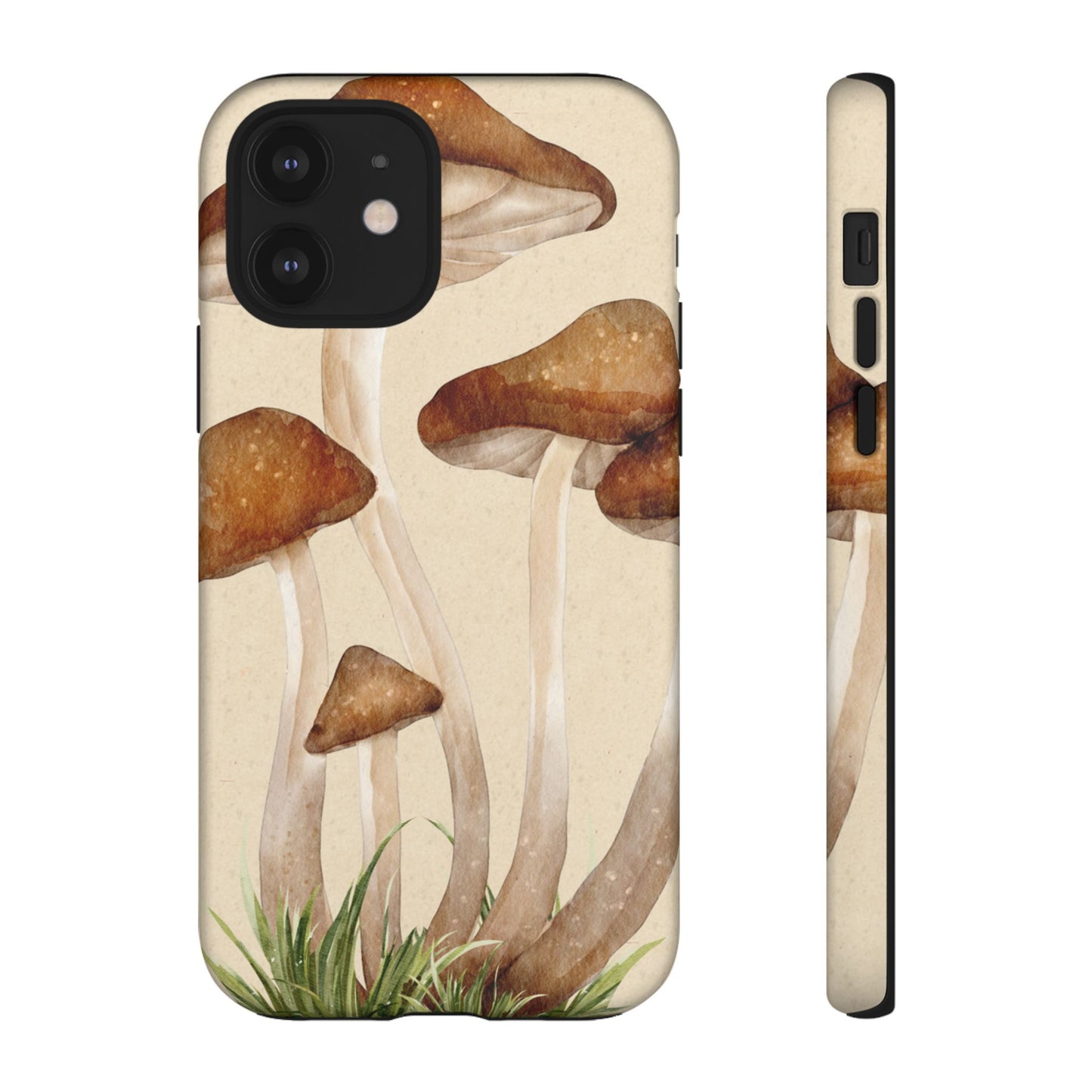 Mushroom Phone Case - Nature Lover, Eco-Friendly Gift, Cute Cell Phone Cover, Aesthetic Tech Accessory, Unique Fall Decor, Artsy Phone Cases, Cute, Gift for Her, Nature-inspired Designs, Durable Cases
