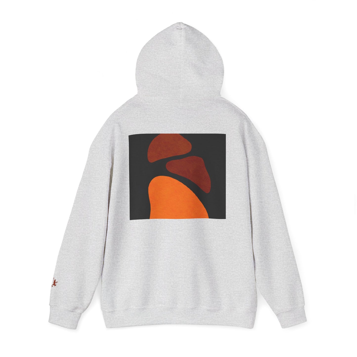 Artistic Unisex Hooded Sweatshirt - Cozy Streetwear, Casual Outfit, Perfect Gift, Fall Fashion, Graphic Hoodie