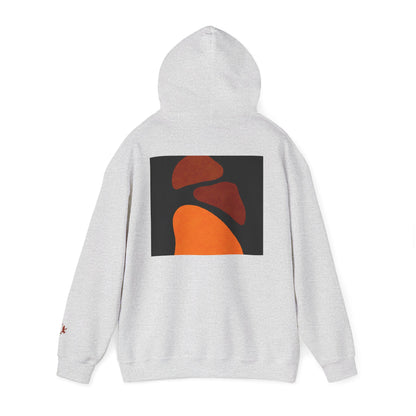 Artistic Unisex Hooded Sweatshirt - Cozy Streetwear, Casual Outfit, Perfect Gift, Fall Fashion, Graphic Hoodie