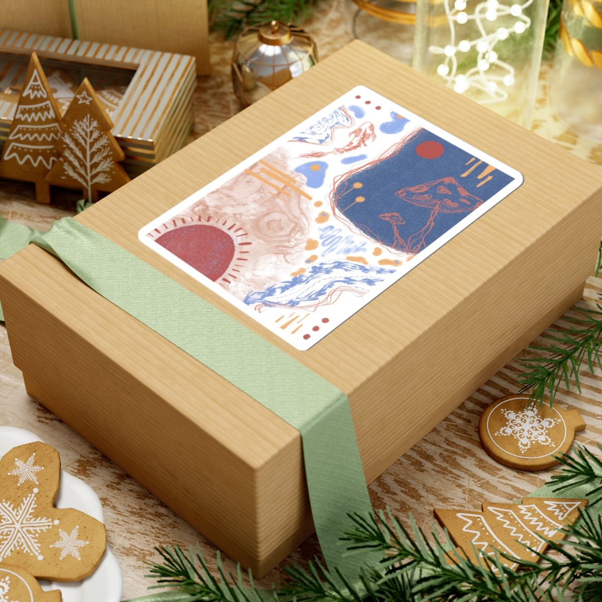 Artistic Kiss-Cut Stickers | Unique Decor for Laptops, Journals, Gift Wrapping, Party Favors, and More!
