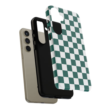 Stylish Checkered Phone Case, Protective Cover, Unique Gift, Trendy Accessory, Customizable Design, Ideal for All Ages