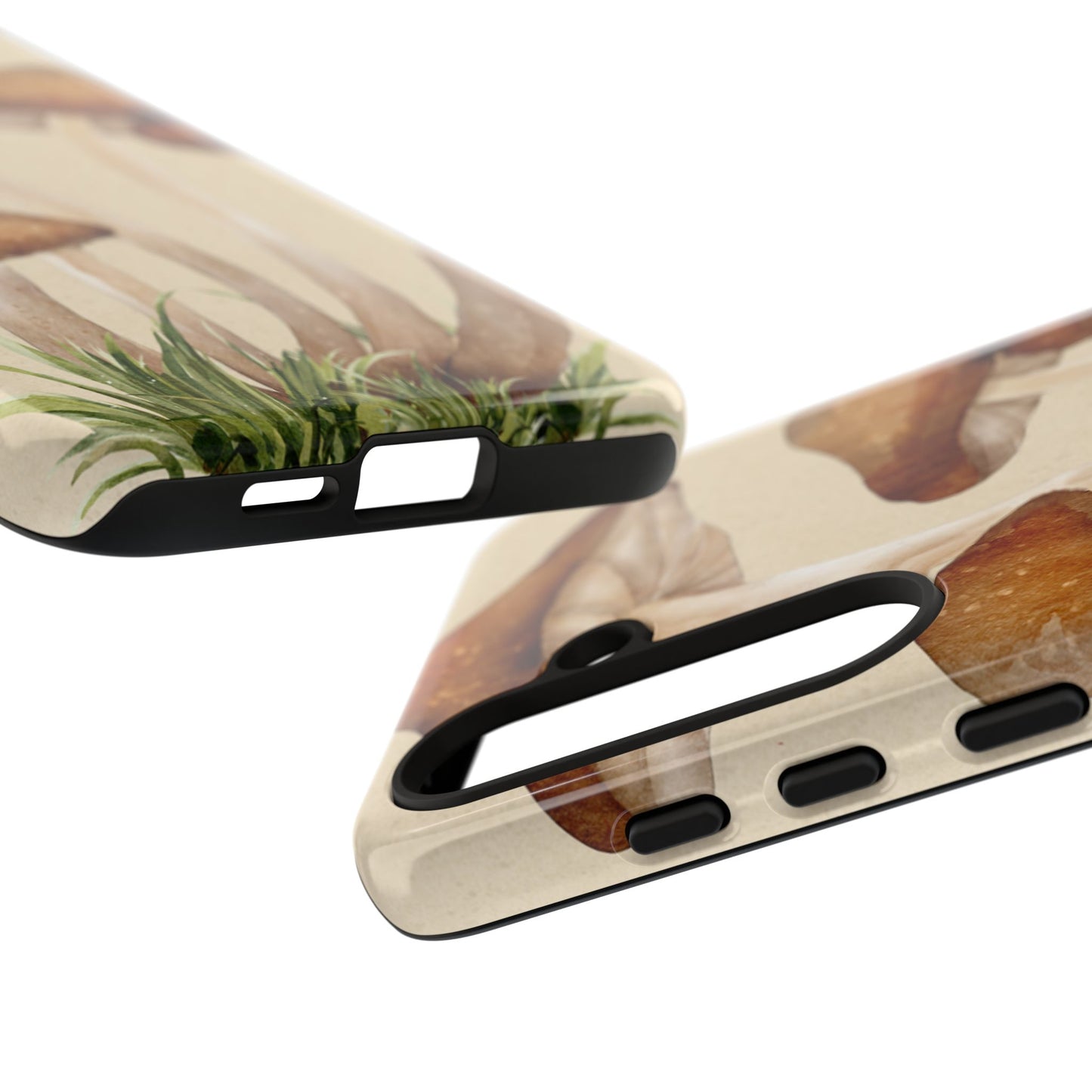 Mushroom Phone Case - Nature Lover, Eco-Friendly Gift, Cute Cell Phone Cover, Aesthetic Tech Accessory, Unique Fall Decor, Artsy Phone Cases, Cute, Gift for Her, Nature-inspired Designs, Durable Cases