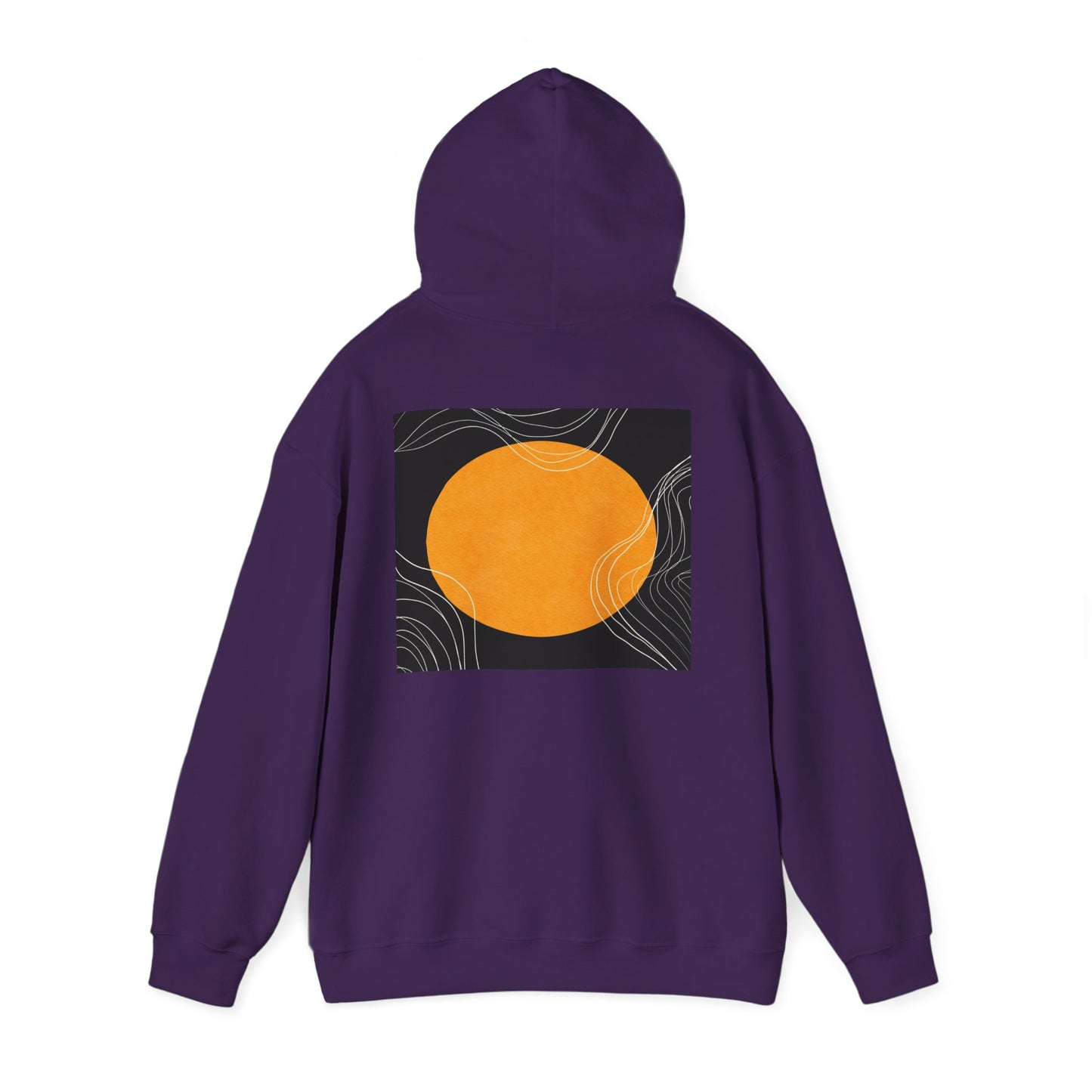 Lotus Sunshine Unisex Hoodie, Cozy Sweatshirt for Relaxation, Nature Lovers Gift, Everyday Comfort, Inspirational Outfit, Gift for Him, Gift for Her, Abstract Crewneck