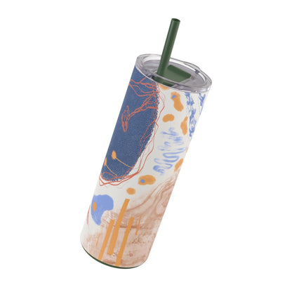 Artistic Skinny Tumbler | Unique 20oz Travel Mug | Eco-Friendly Hydration | Perfect Gift for Coffee Lovers, Art Enthusiasts, [...]
