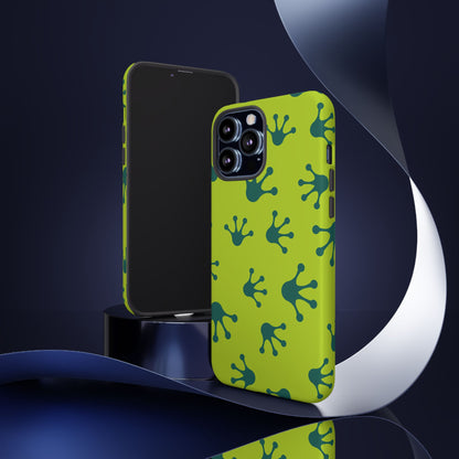 Frog Pattern Phone Case, Fun and Colorful Phone Cover, Durable Phone Protection, Gifts for Nature Lovers, Unique Accessory
