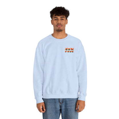 Funky Snake Unisex Crewneck Sweatshirt, Cozy Apparel, Unique Gift, Snake Art, Relaxed Style, Perfect for Casual Outings