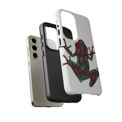 Frog Phone Case, Tough Cases, Eco-Friendly Phone Accessories, Unique Gifts for Nature Lovers, Cute Frog Design