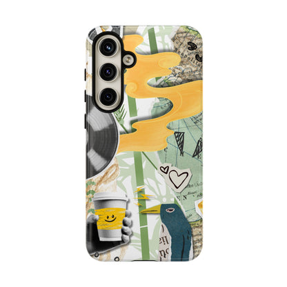 Artistic Phone Case, Unique Cell Phone Cover, Trendy Gifts for Music Lovers, Eco-Friendly Phone Accessory, Stylish Tech Gifts, Cool Cases, Unique Phone Cases