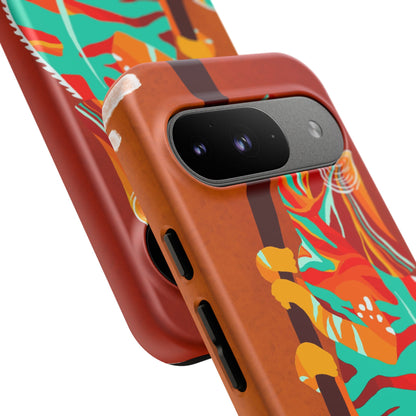 Chameleon Phone Case - Vibrant Artistic Design, Tough Cases for Animal Lovers, Unique Gift, Eco-Friendly Protection