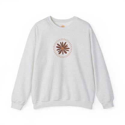 Floral Crewneck Sweatshirt, Cozy, Unisex, Gifts for Her, Casual Wear, Trendy Sweatshirt, Perfect for Fall