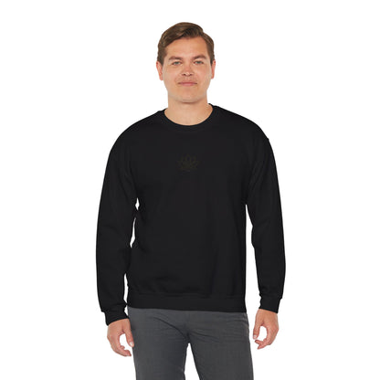 Lotus & Sun Graphic Sweatshirt, Relaxed Fit Crewneck, Perfect Gift for Spring, Cozy Fashion, Unisex Apparel, Gift for Him, Gift for Her, Fall Vibes, Autumn Crewneck