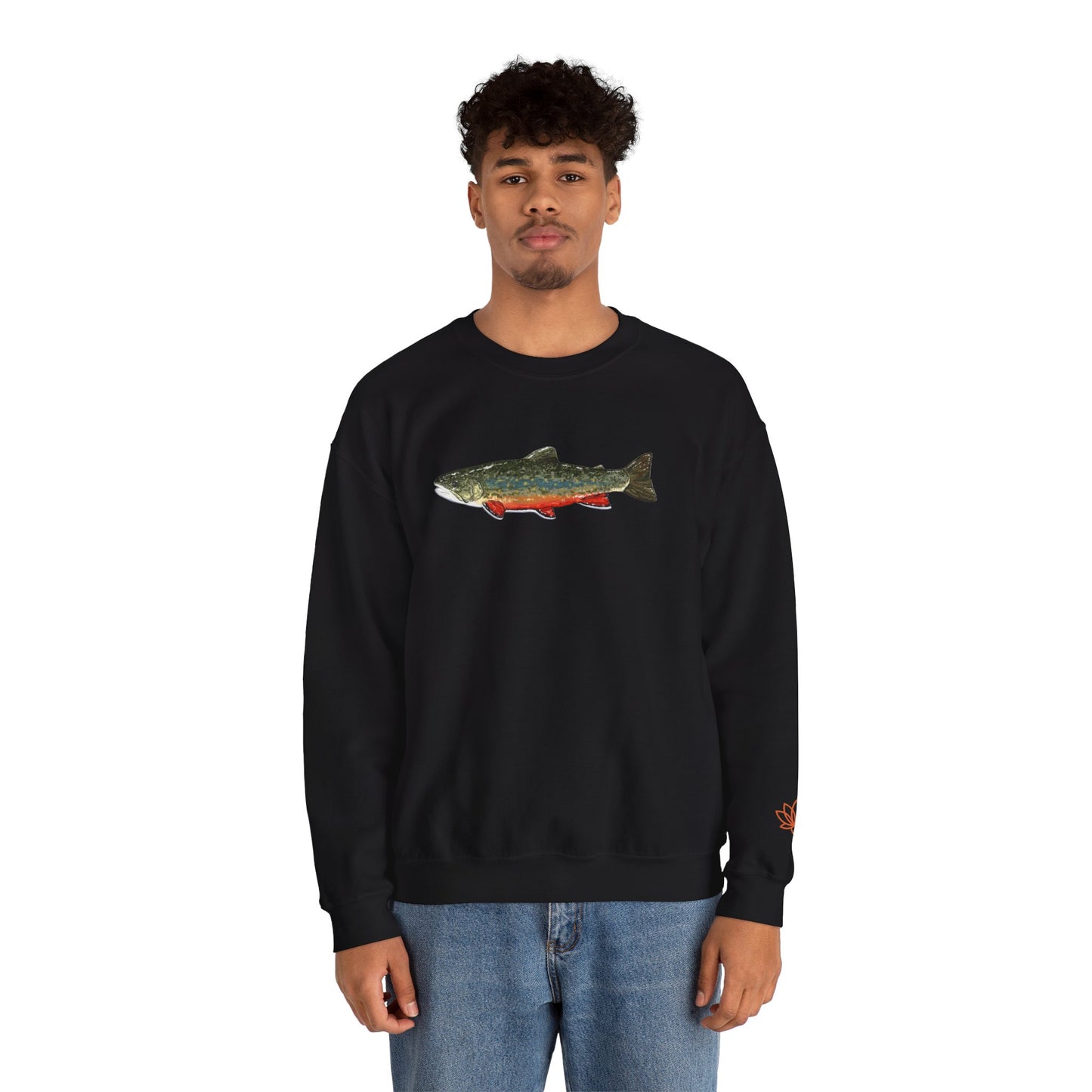 Fishing Vibes Crewneck Sweatshirt | Perfect for Outdoor Lovers, Fishing Gifts, Casual Wear, Eco-Friendly Apparel