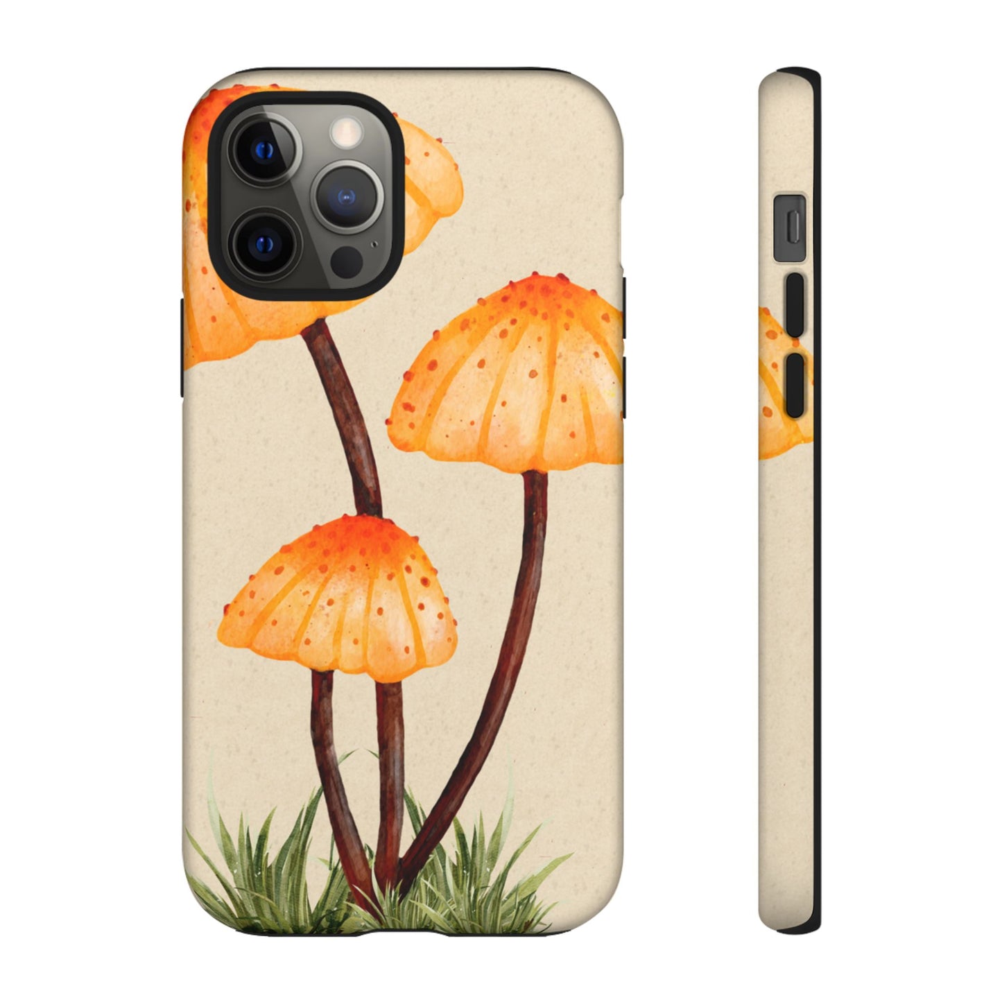 Mushroom Phone Case, Tough Cases for Nature Lovers, Unique Phone Covers, Gifts for Eco Enthusiasts, Fun Protective Cases