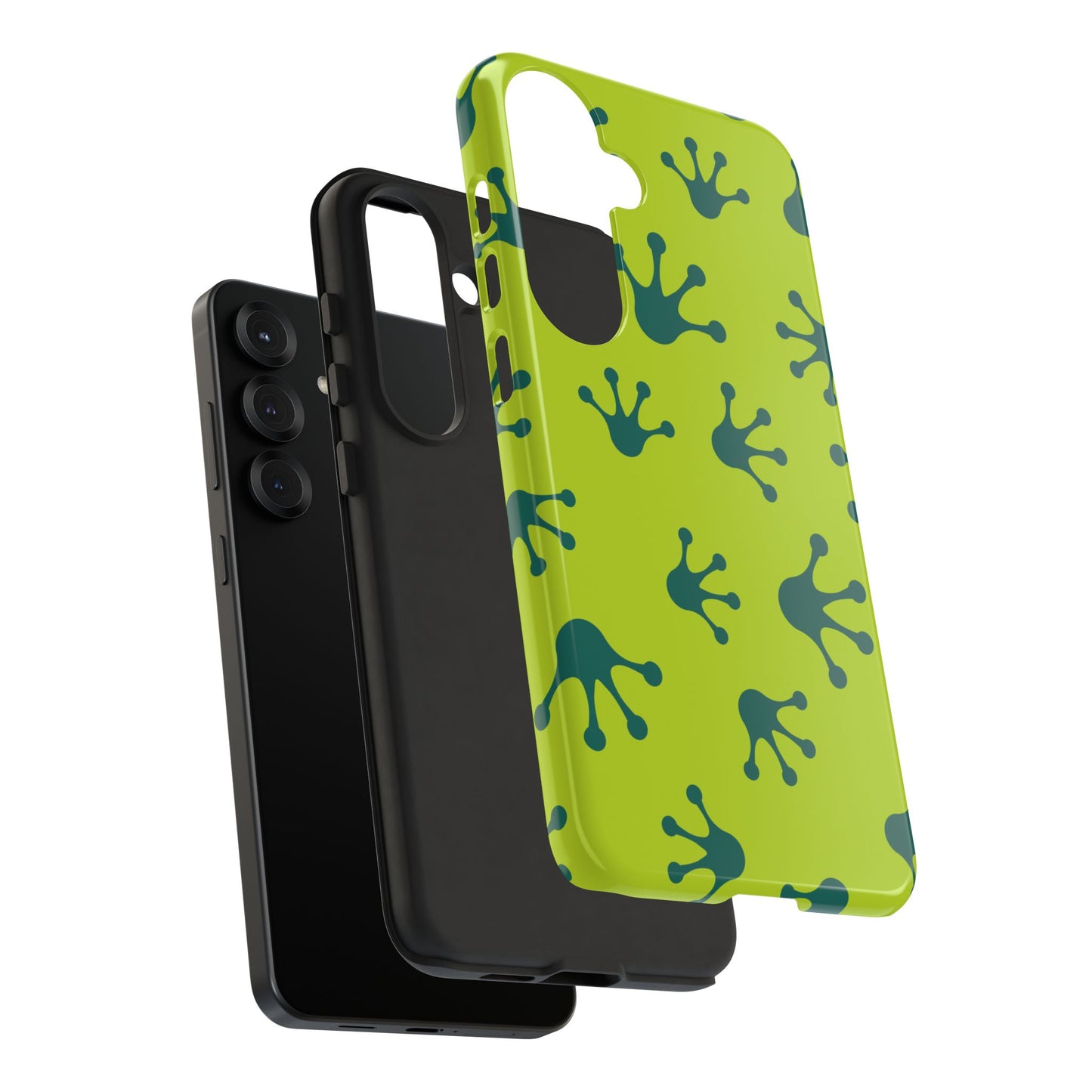 Frog Pattern Phone Case, Fun and Colorful Phone Cover, Durable Phone Protection, Gifts for Nature Lovers, Unique Accessory