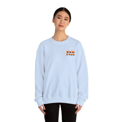 Funky Snake Unisex Crewneck Sweatshirt, Cozy Apparel, Unique Gift, Snake Art, Relaxed Style, Perfect for Casual Outings
