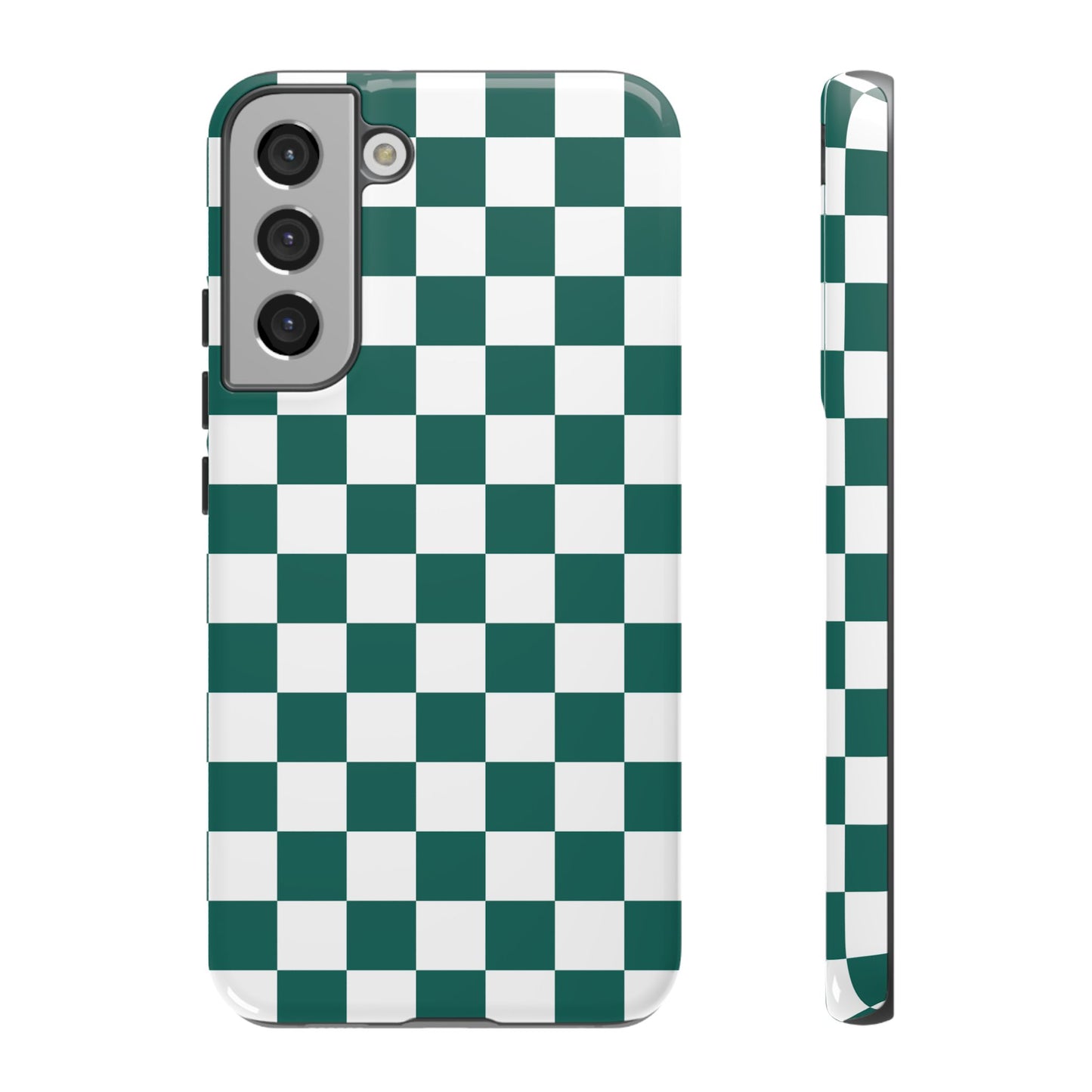 Stylish Checkered Phone Case, Protective Cover, Unique Gift, Trendy Accessory, Customizable Design, Ideal for All Ages