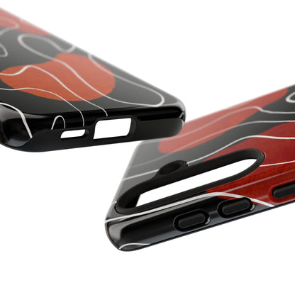 Stylish Phone Case with Abstract Design, Tough Cases for Modern Life, Trendy Phone Accessory, Unique Gift Idea, Holiday Present