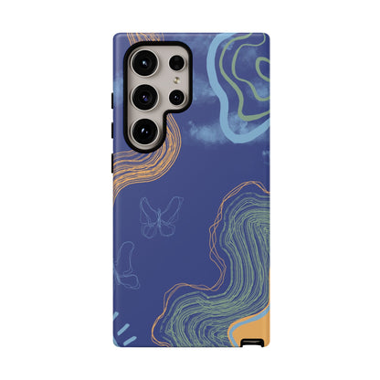 Artistic Phone Case, Abstract Phone Cover, Gift for Her, Modern Design, Boho Phone Case, Unique Phone Accessories
