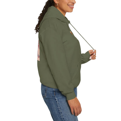 Vibrant Unisex Hoodie with Zen Frog and Snake Design, Cool Gift for Nature Lovers, Casual Wear for All Occasions, Gift for Her, Cool Hoodies